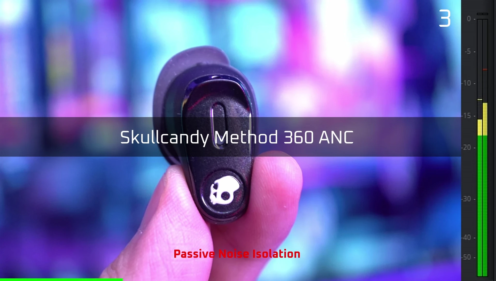 Visual representation of ANC capabilities
