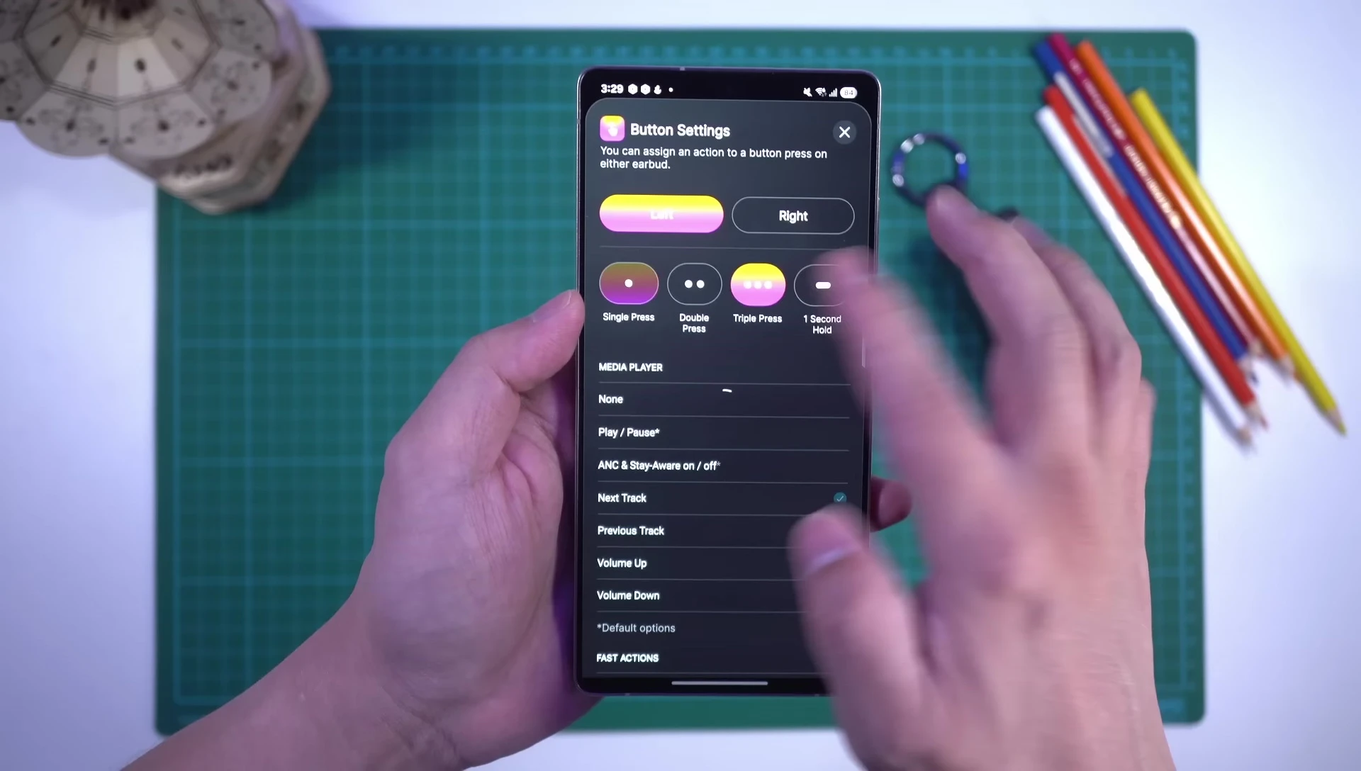 Screenshot of the Skullcandy app interface
