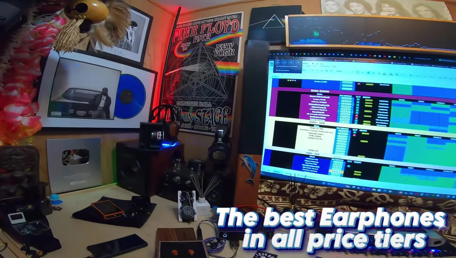 Screenshot of the speaker showcasing the EPZ 530 earphones