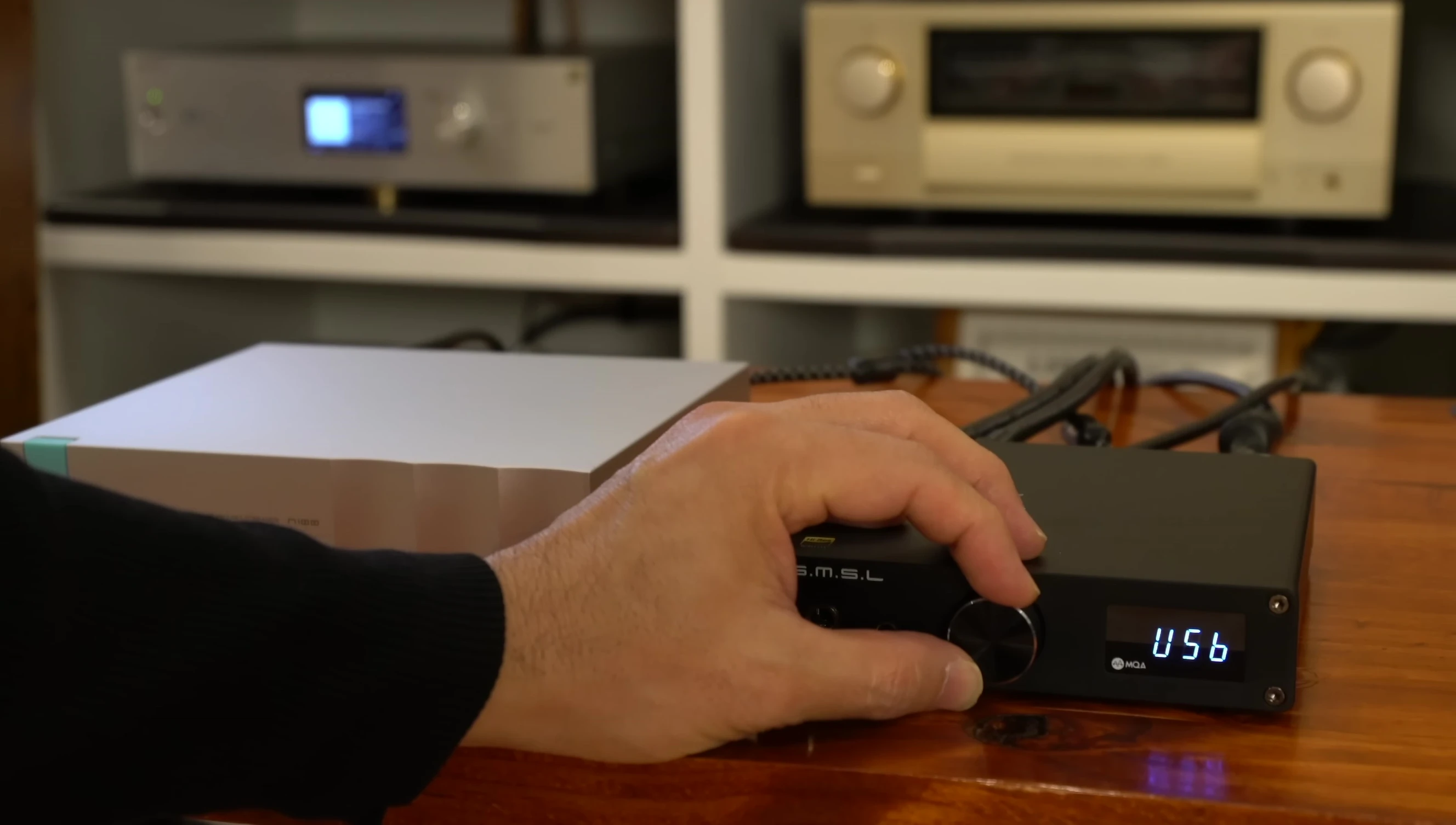 Screenshot of the remote control displaying the filter options.