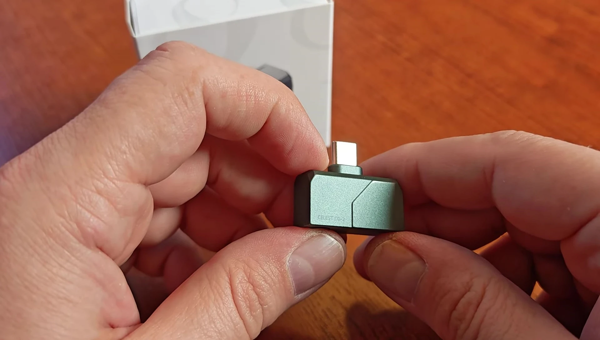 Overview of the Kinera Celest CD-2 showcasing its size and metal build