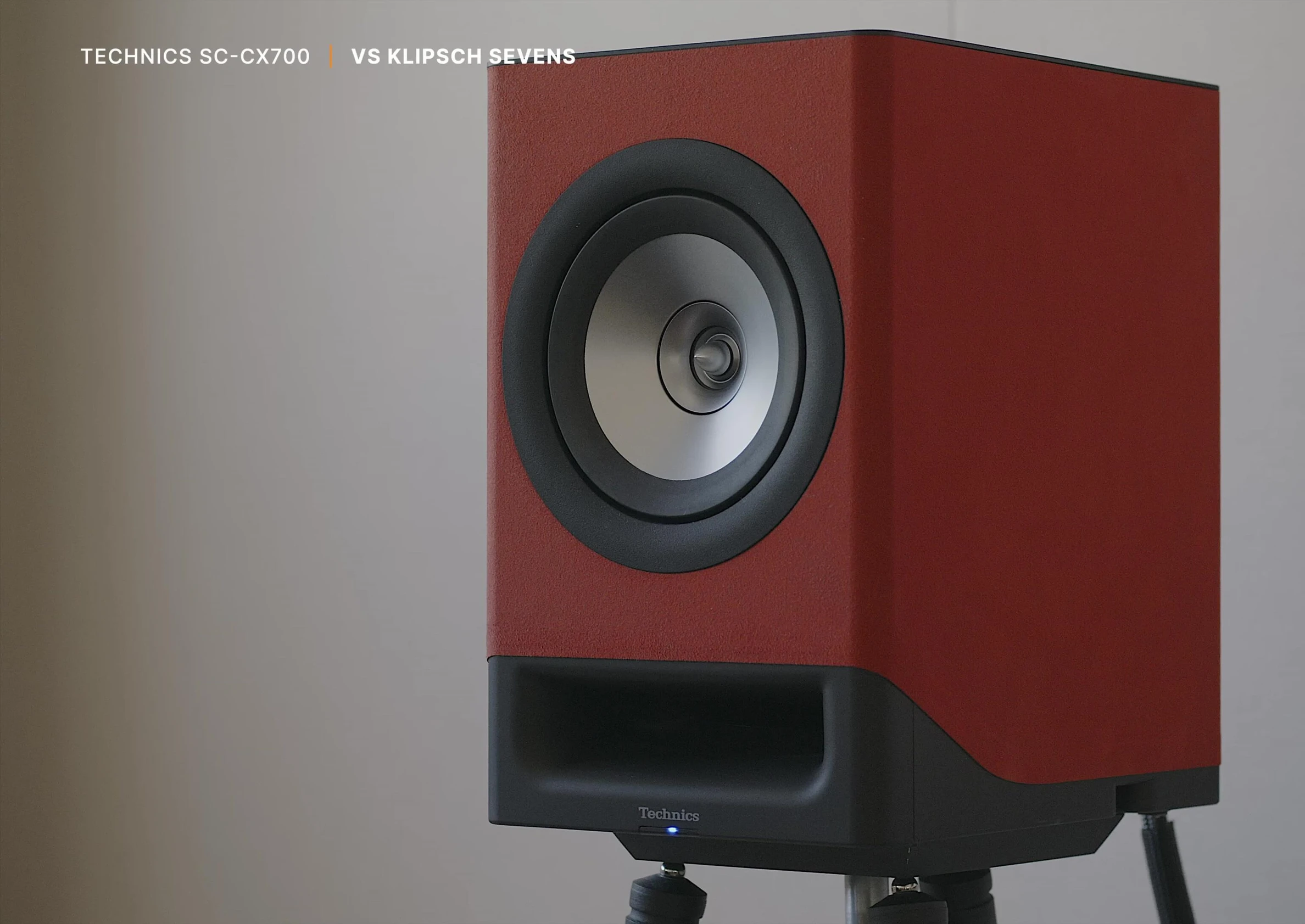 Image of a competing speaker (Klipsch Sevens).