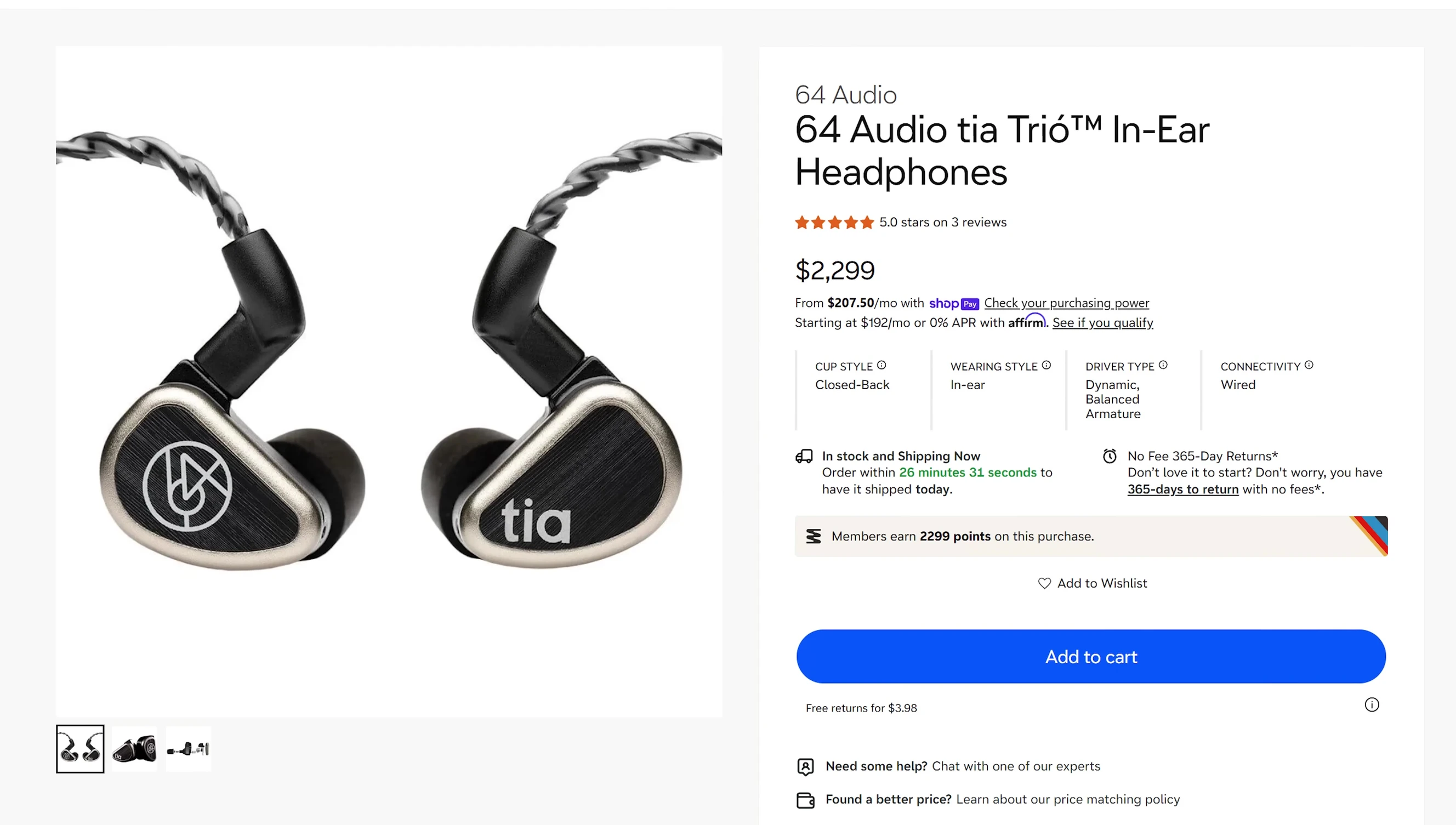 Discussion of the 64 Audio Trio IEMs