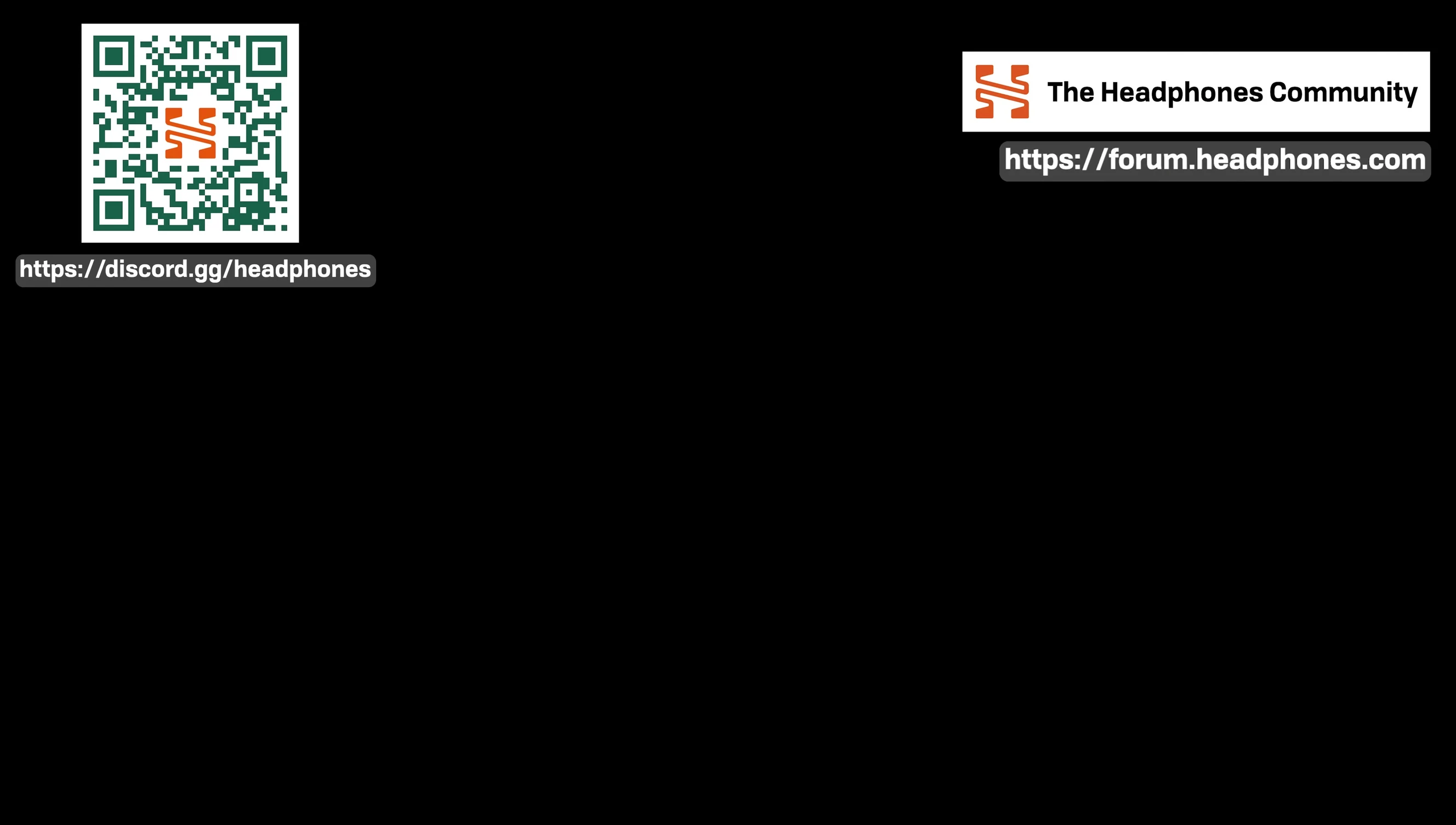 End screen of the video