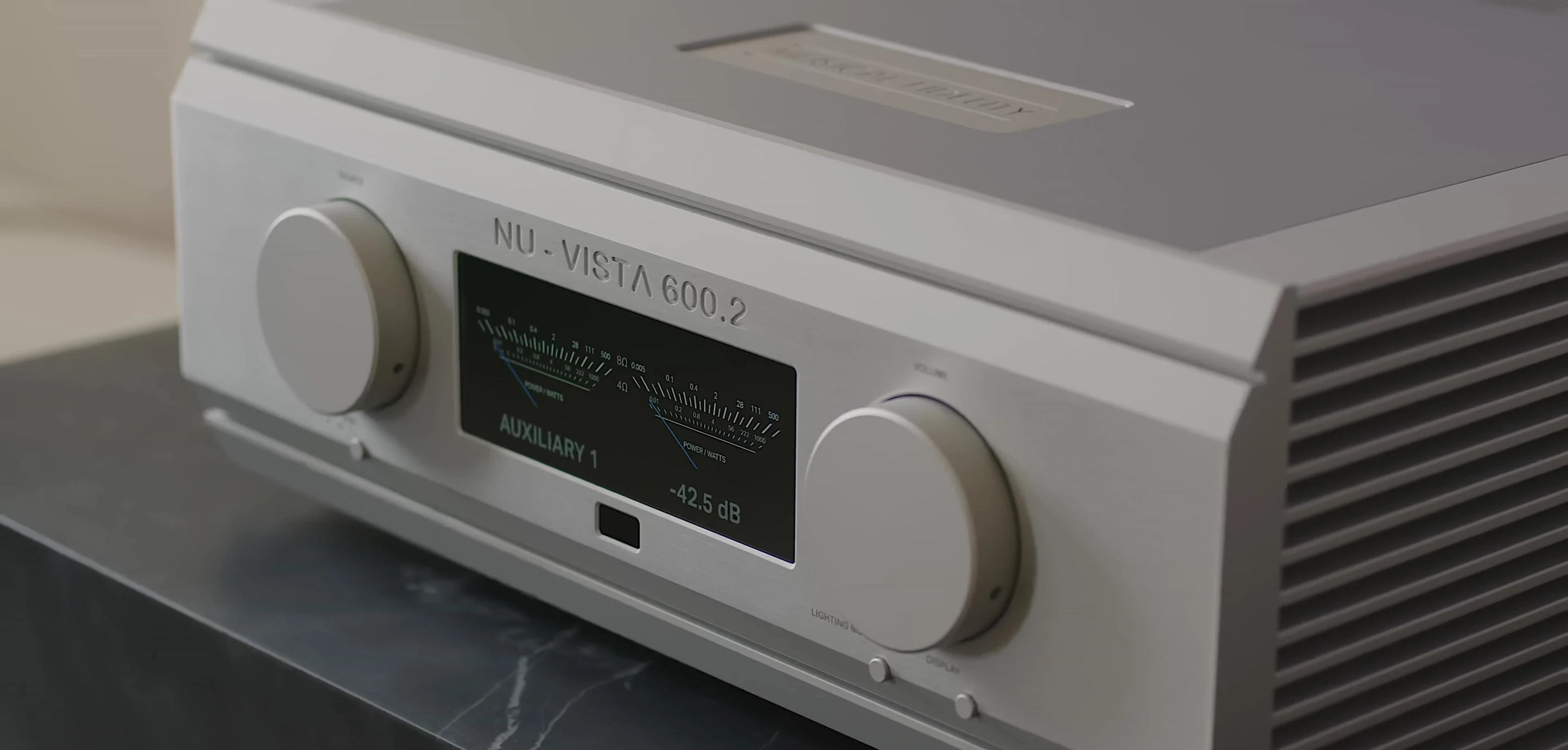 Image of the speaker setup during the listening test.