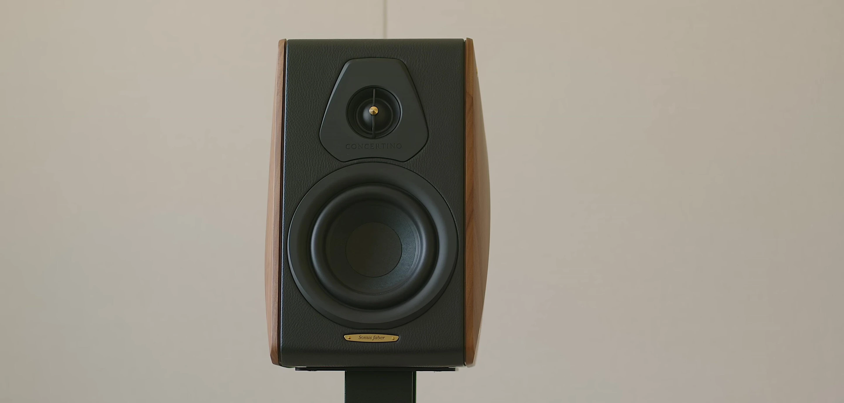Speaker showcasing the rear-facing port.