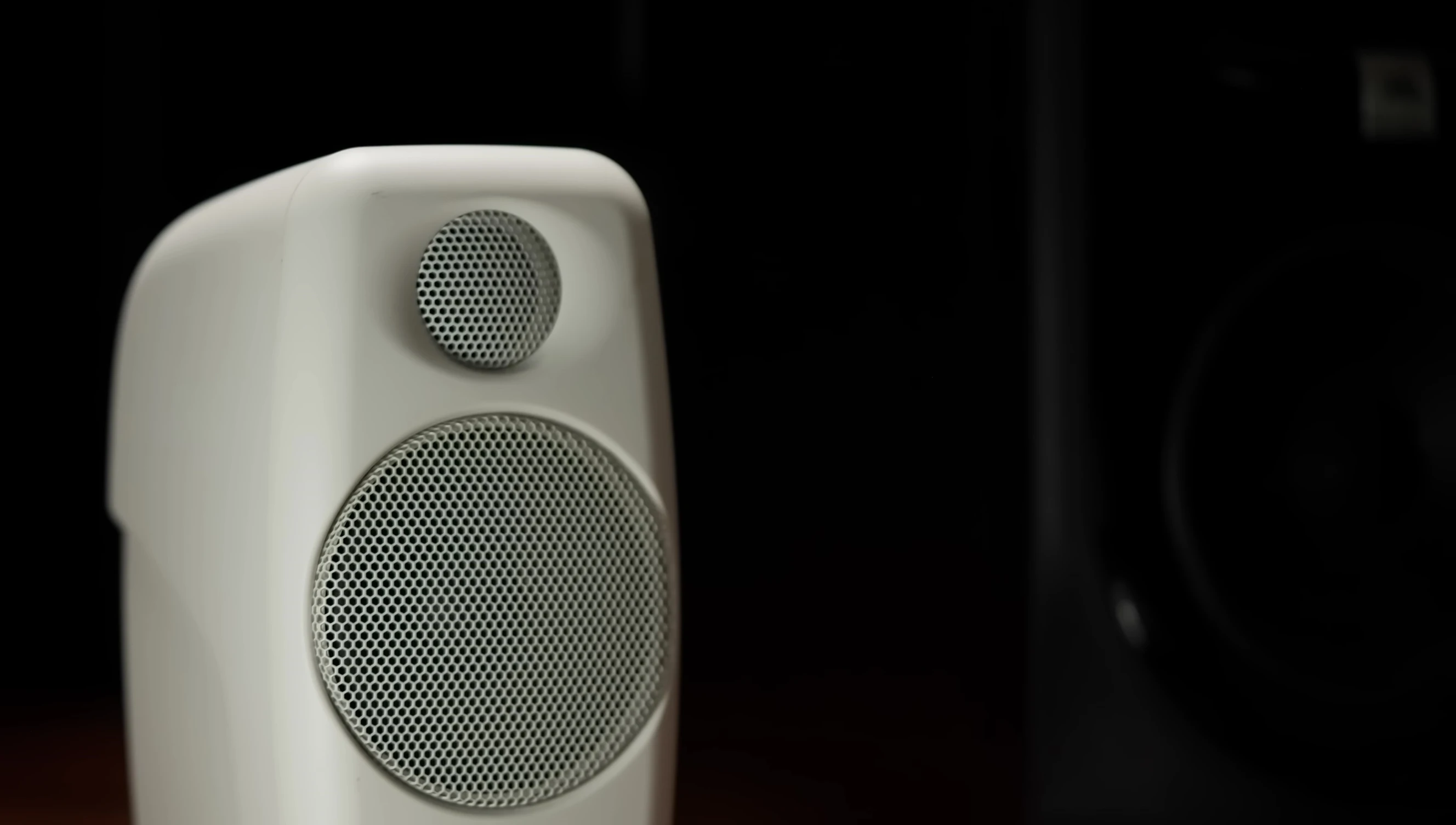 Close-up shot of the iLoud Micro speakers.