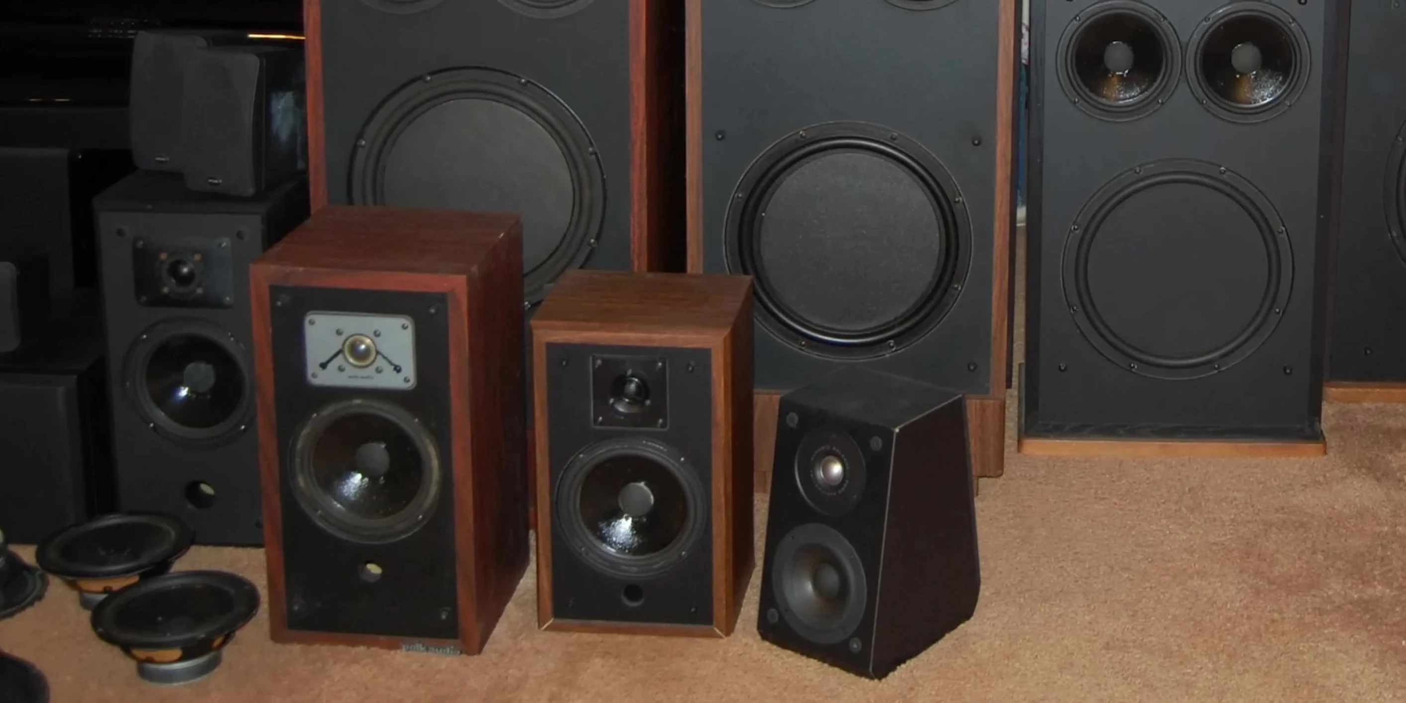 Image showing Polk Audio SDA speakers