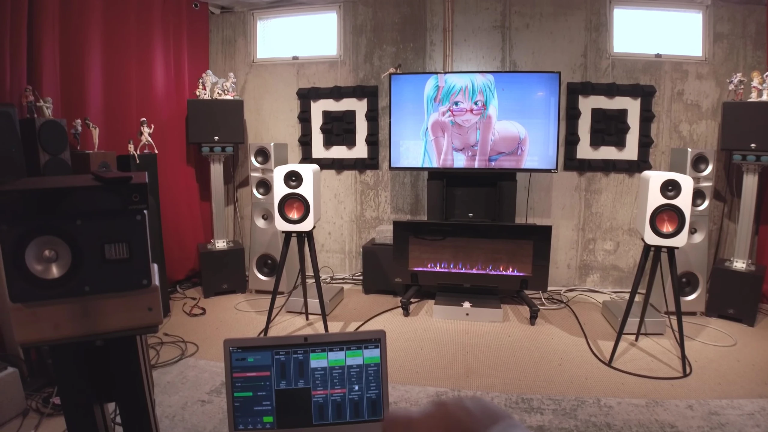 Speaker showcasing their clarity and detail.