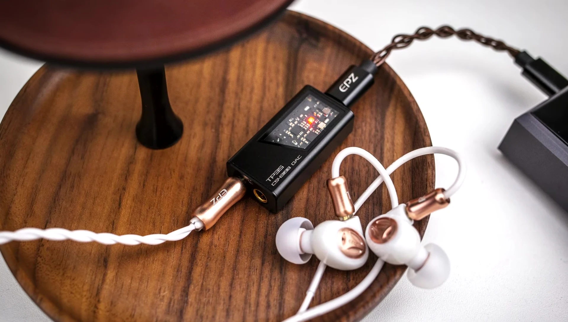 Screenshot illustrating the sound quality described in the review