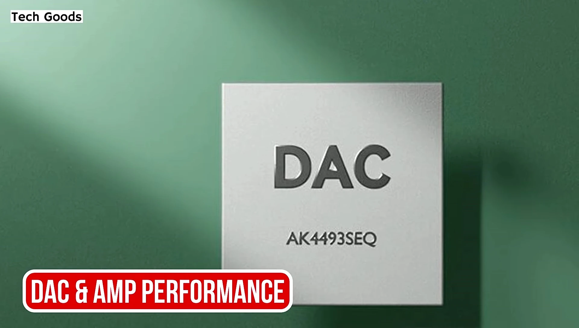 Internal components highlighted, focusing on the AKM AK4493 DAC