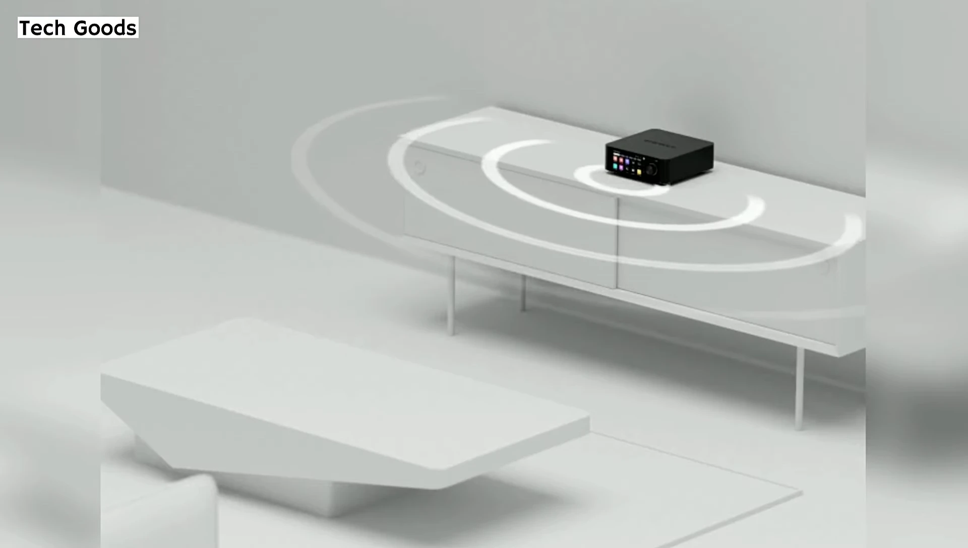 Illustration of the room correction process using a microphone