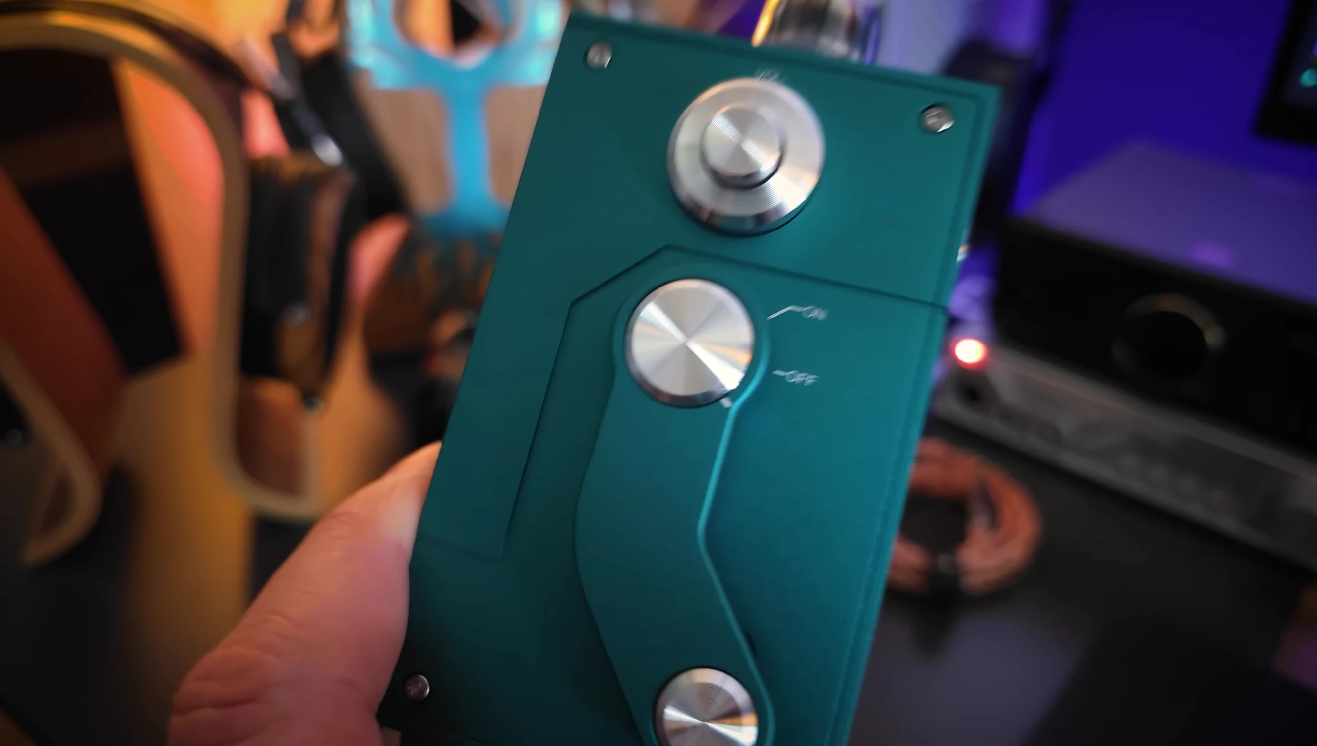 Demonstration of the arm controls and their functions.