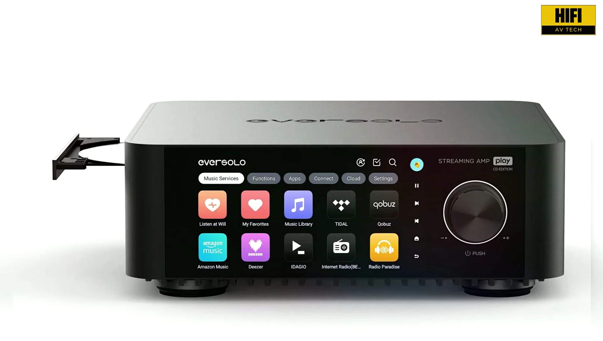 Showcase of the EverSolo Play's brushed aluminum and CNC unibody construction.