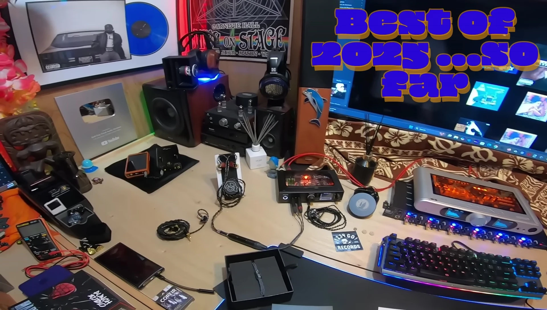 Speaker discussing high-end IEMs
