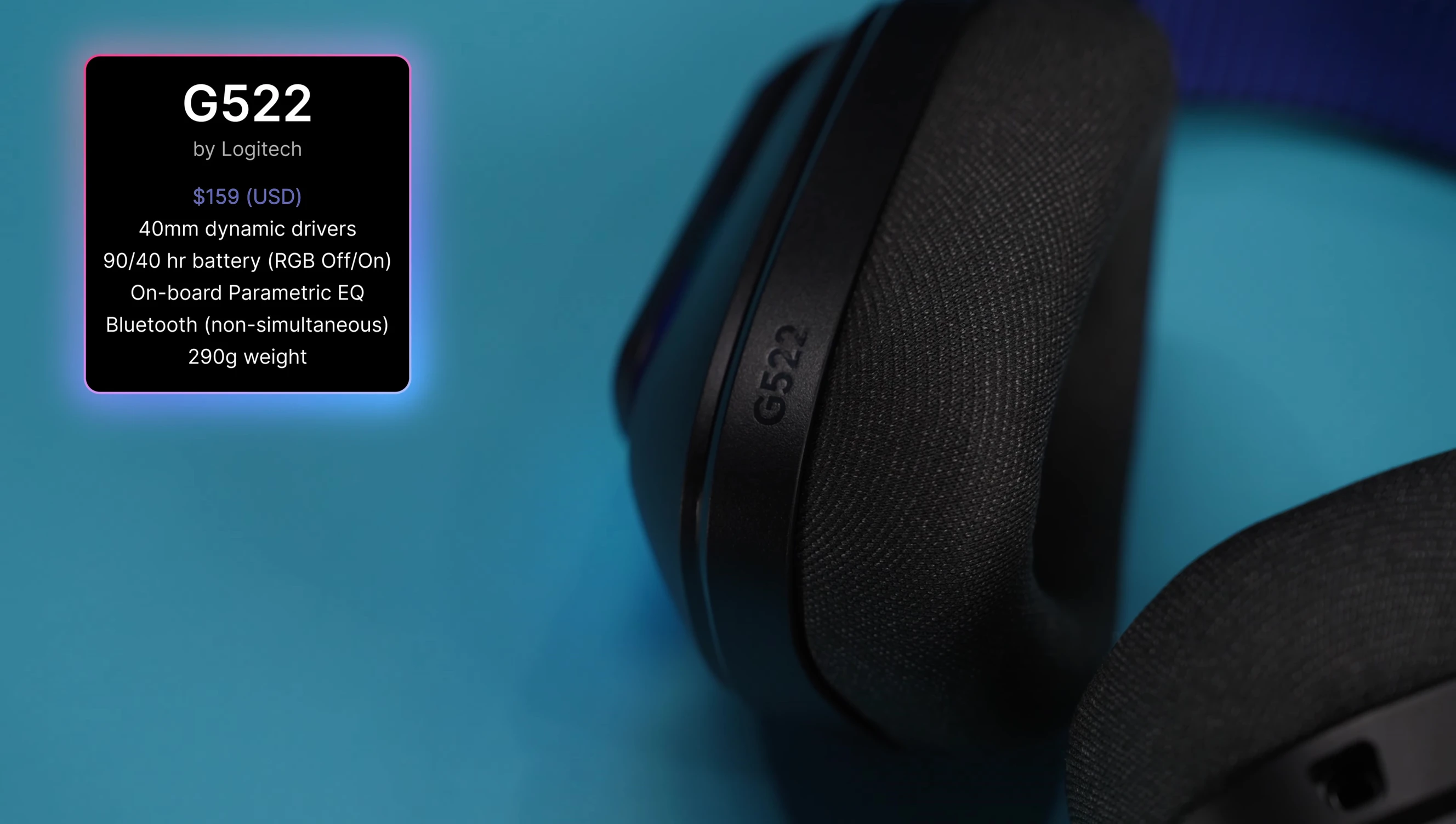 Platform compatibility information for the Logitech G522