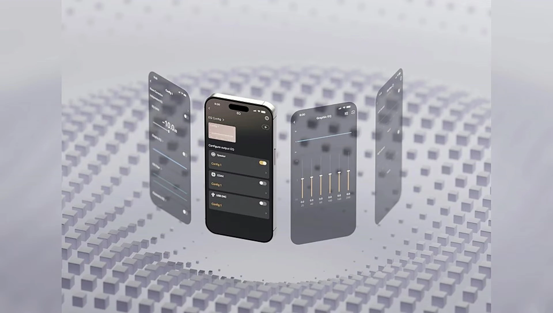 Screenshot showcasing the intuitive interface of the Eversolo Play app.