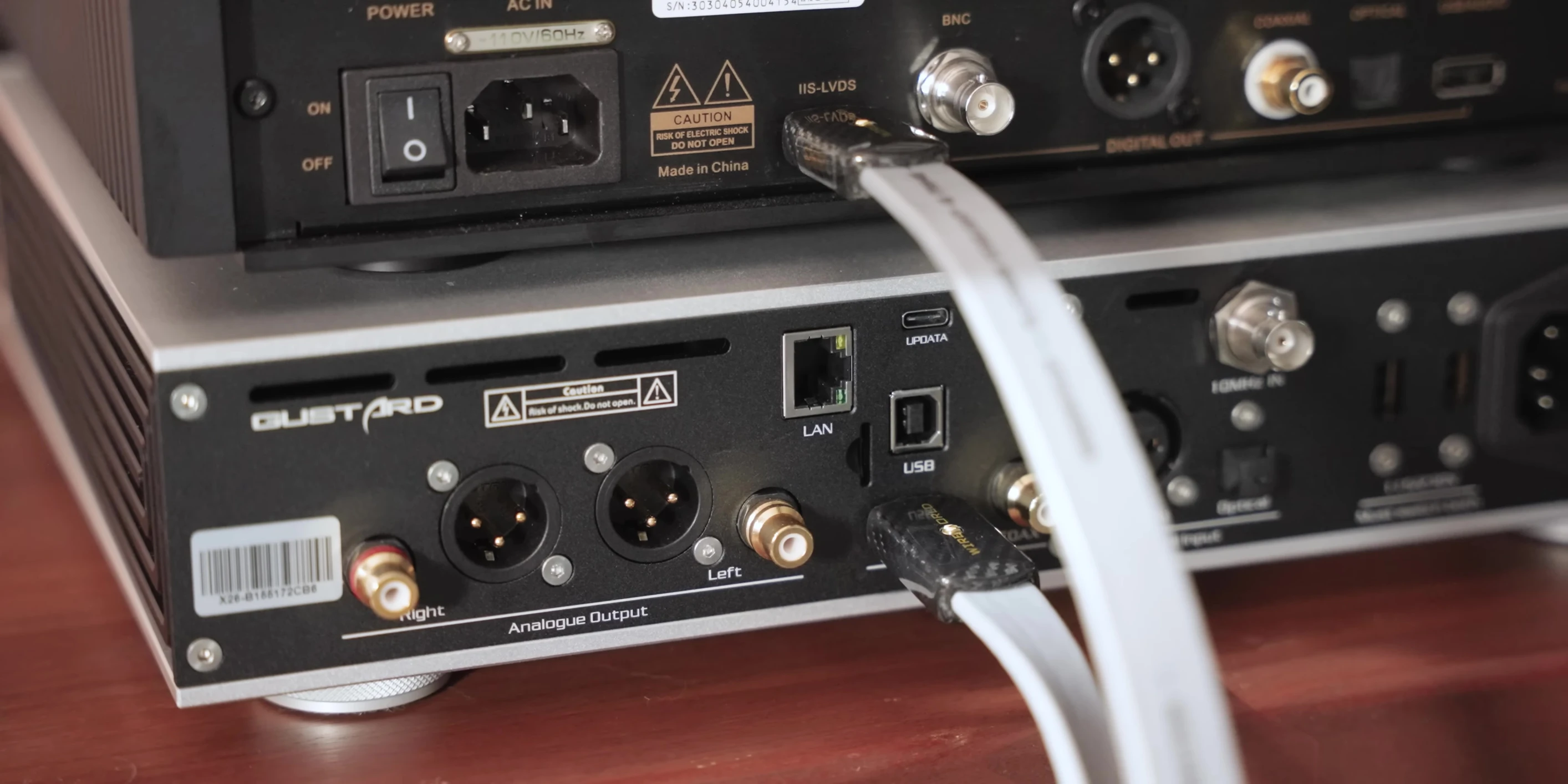 Example of the I2S input being used