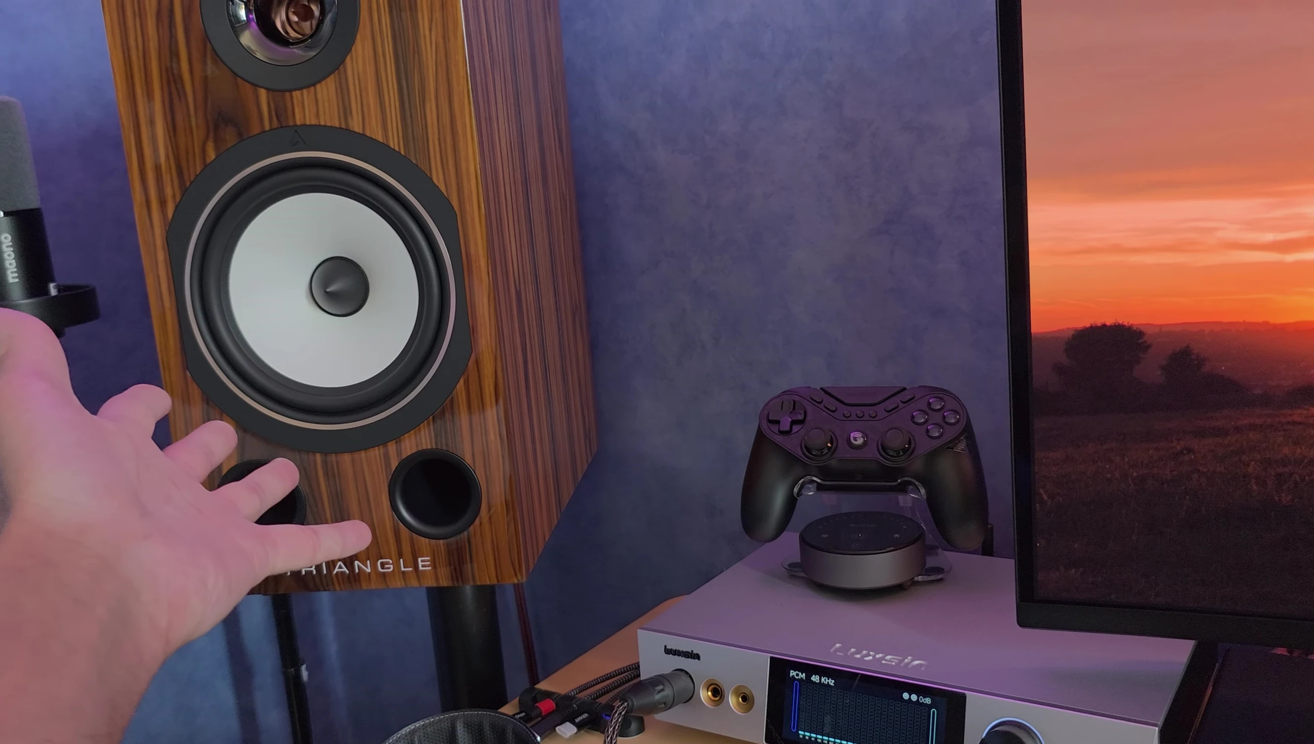 Screenshot of a less expensive speaker