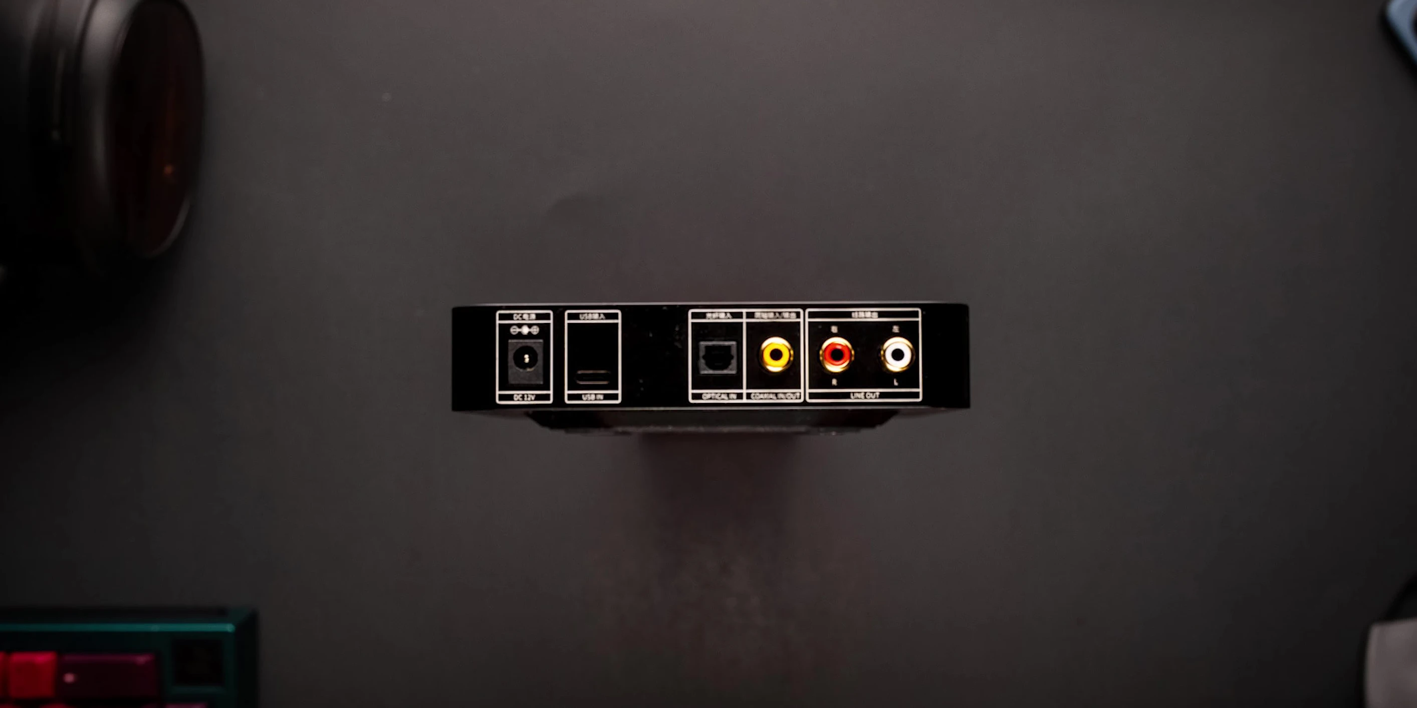 Image showcasing the various ports and connections of the K11.