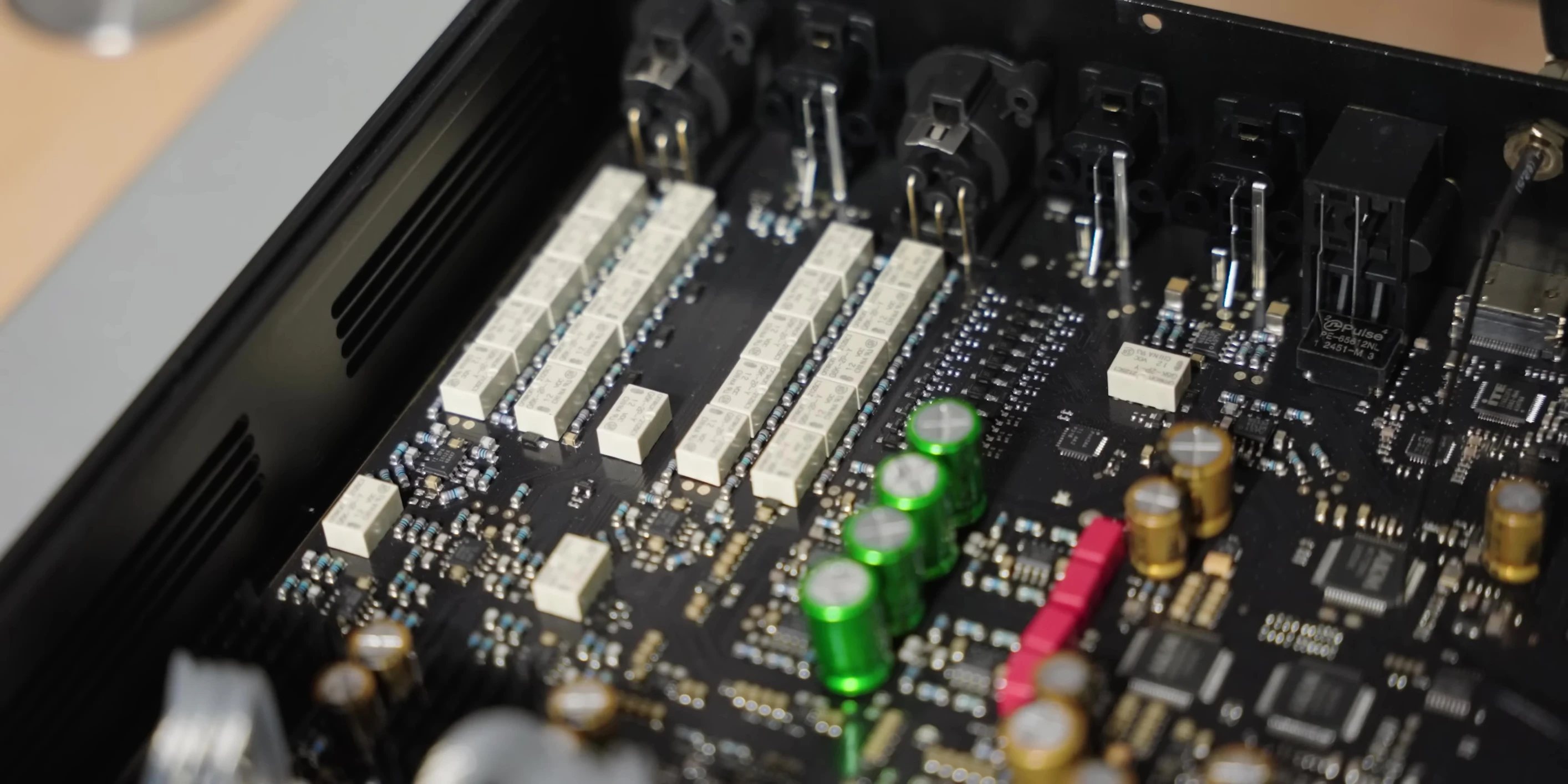Screenshot showing the internal components of the Luxen X9.