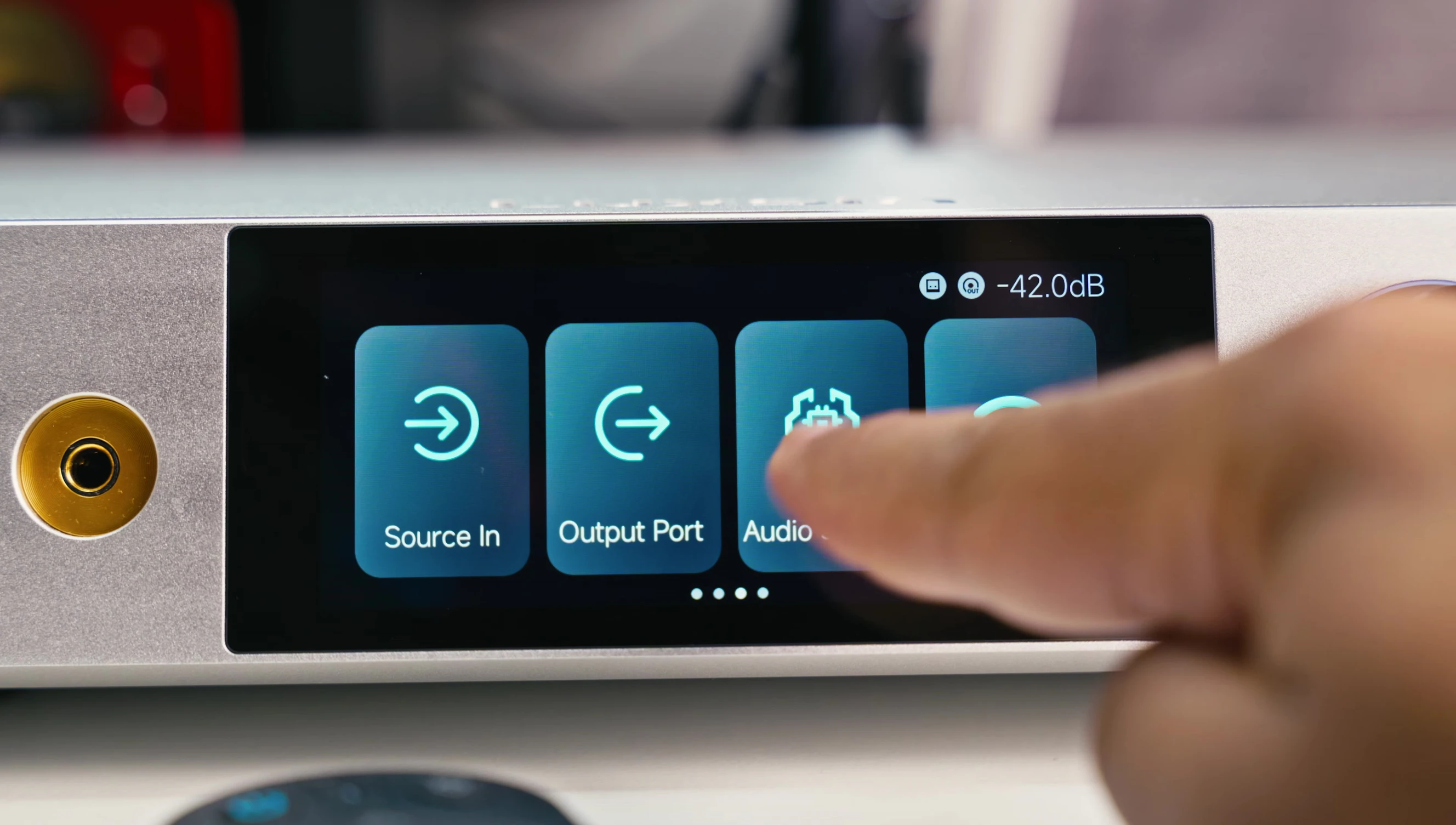 Screenshot showing the app's advanced settings.