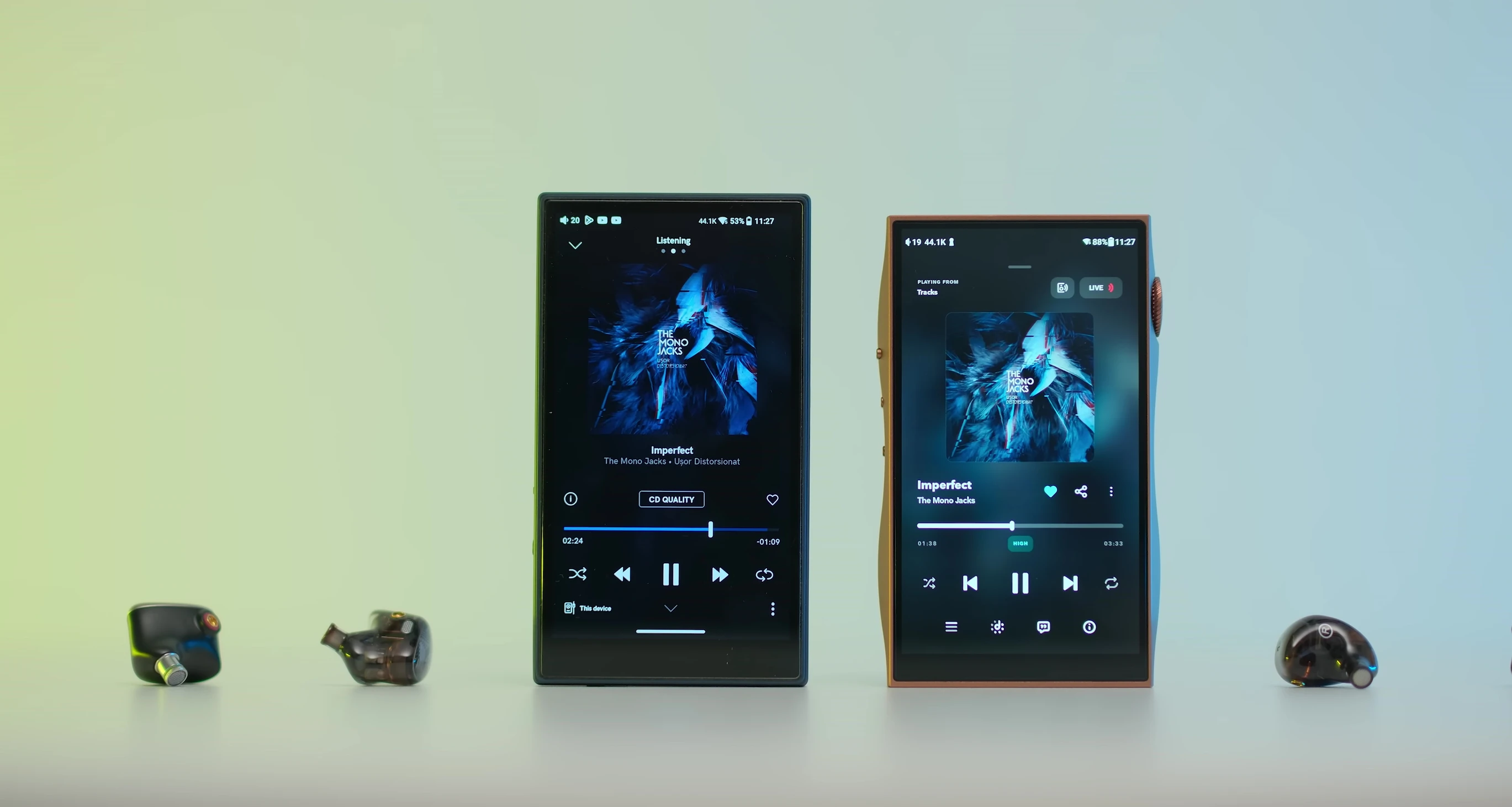 Visual summary of the key features and overall impression.