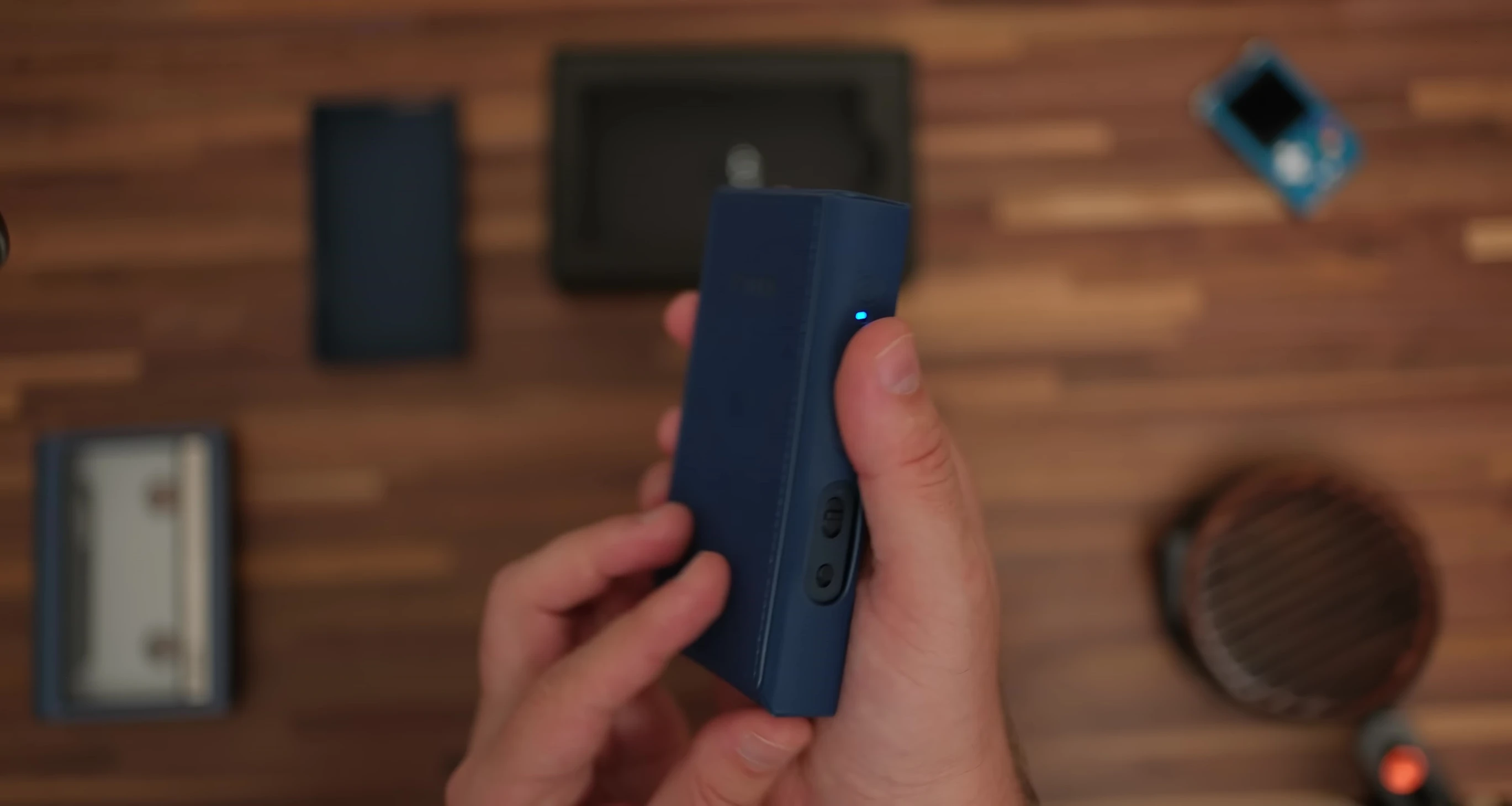 Image of the optional PU leather case.