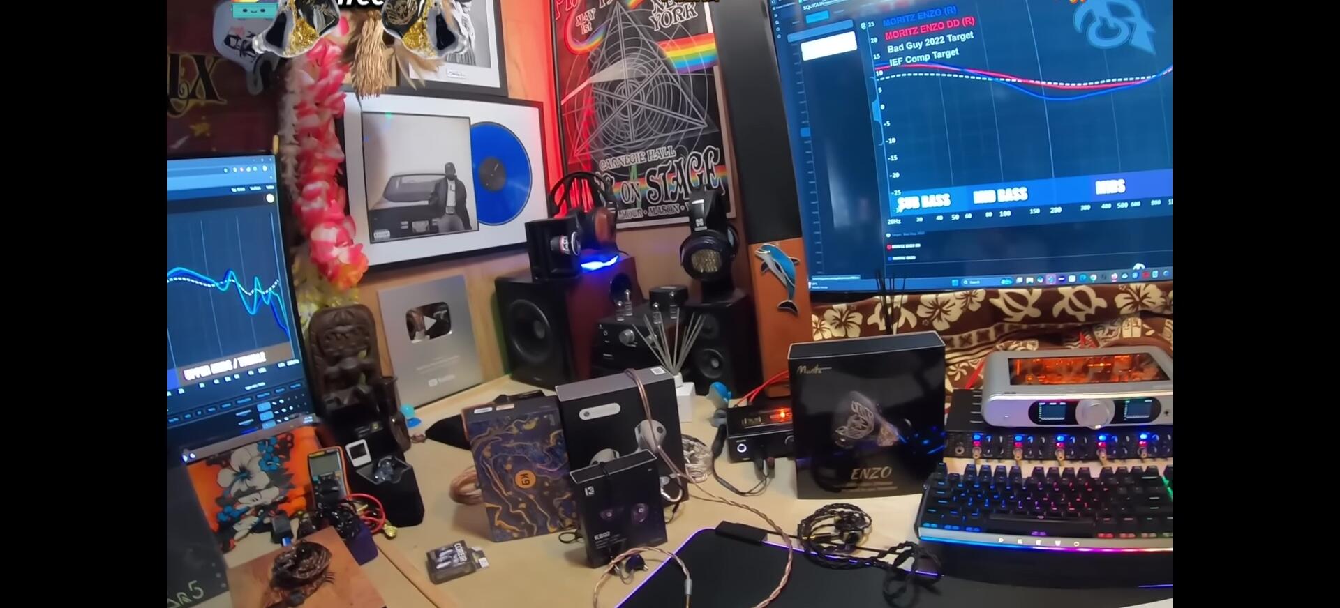 The speaker showing the Twister