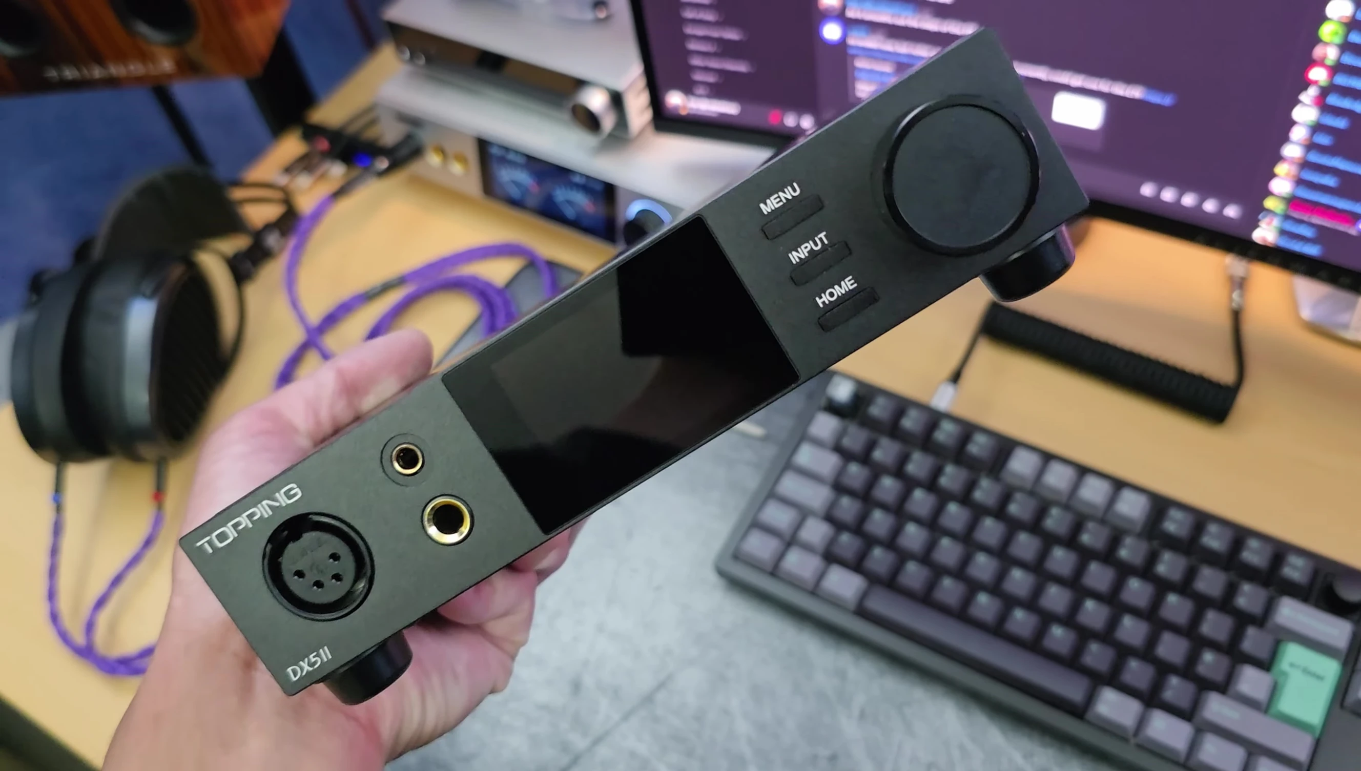 Describing the sound quality of DX5 II.
