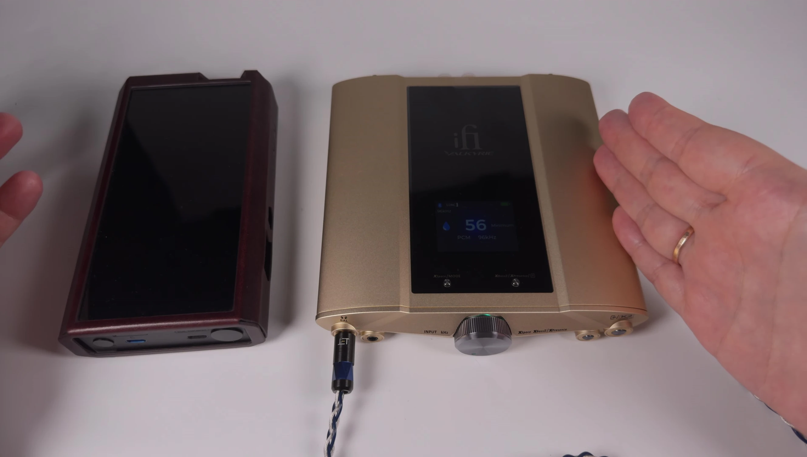 Screenshot illustrating the natural sound quality.