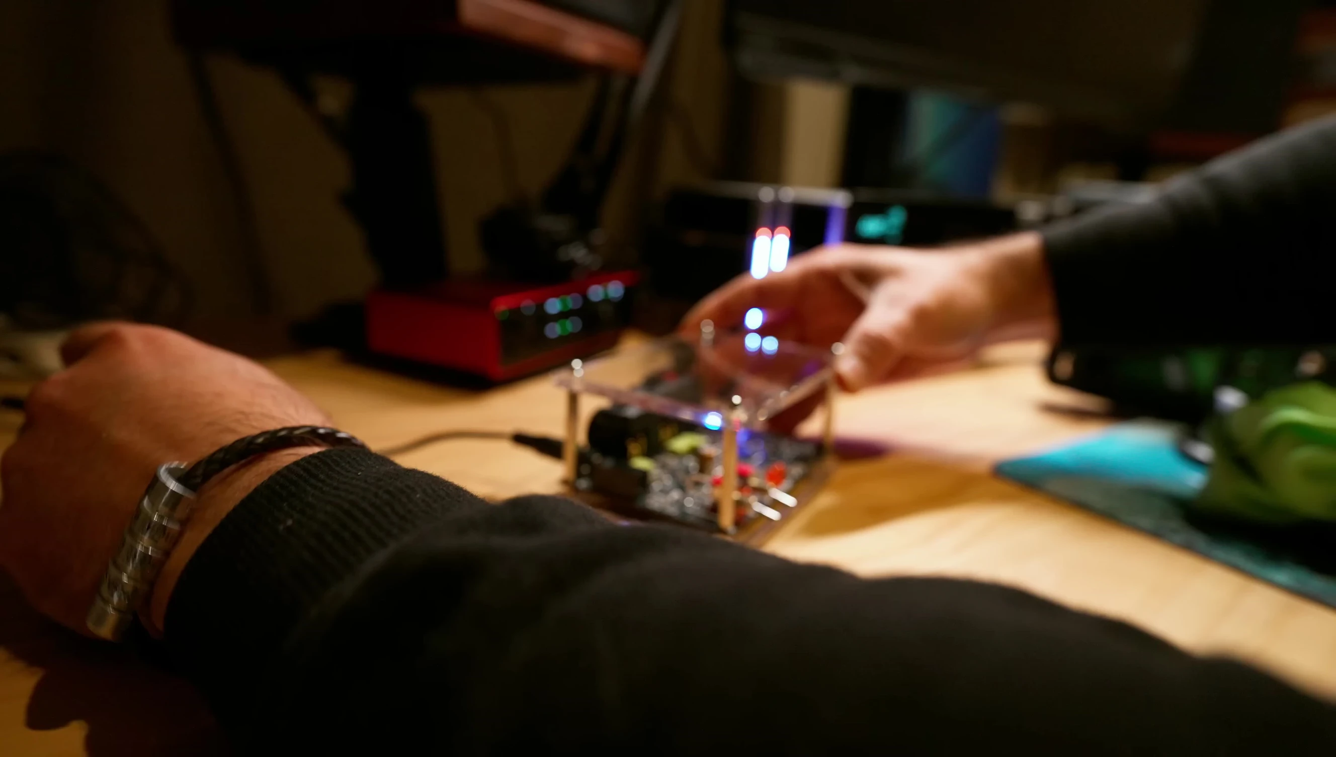 The Geshelli Merlin DAC shown in the video