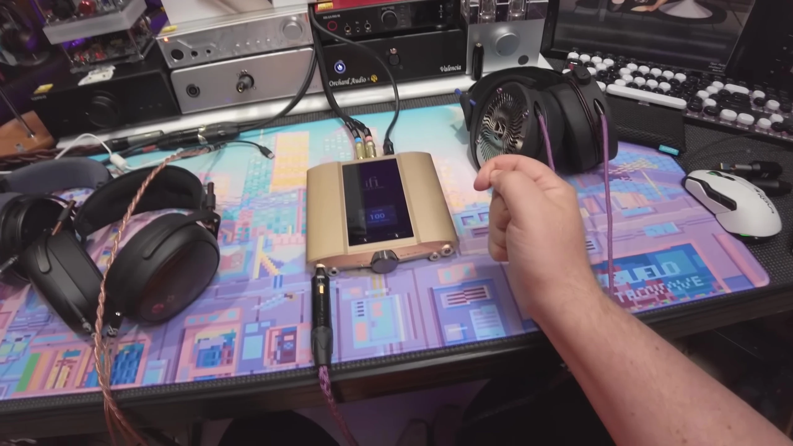Screenshot comparing the Valkyrie to older IFI products.