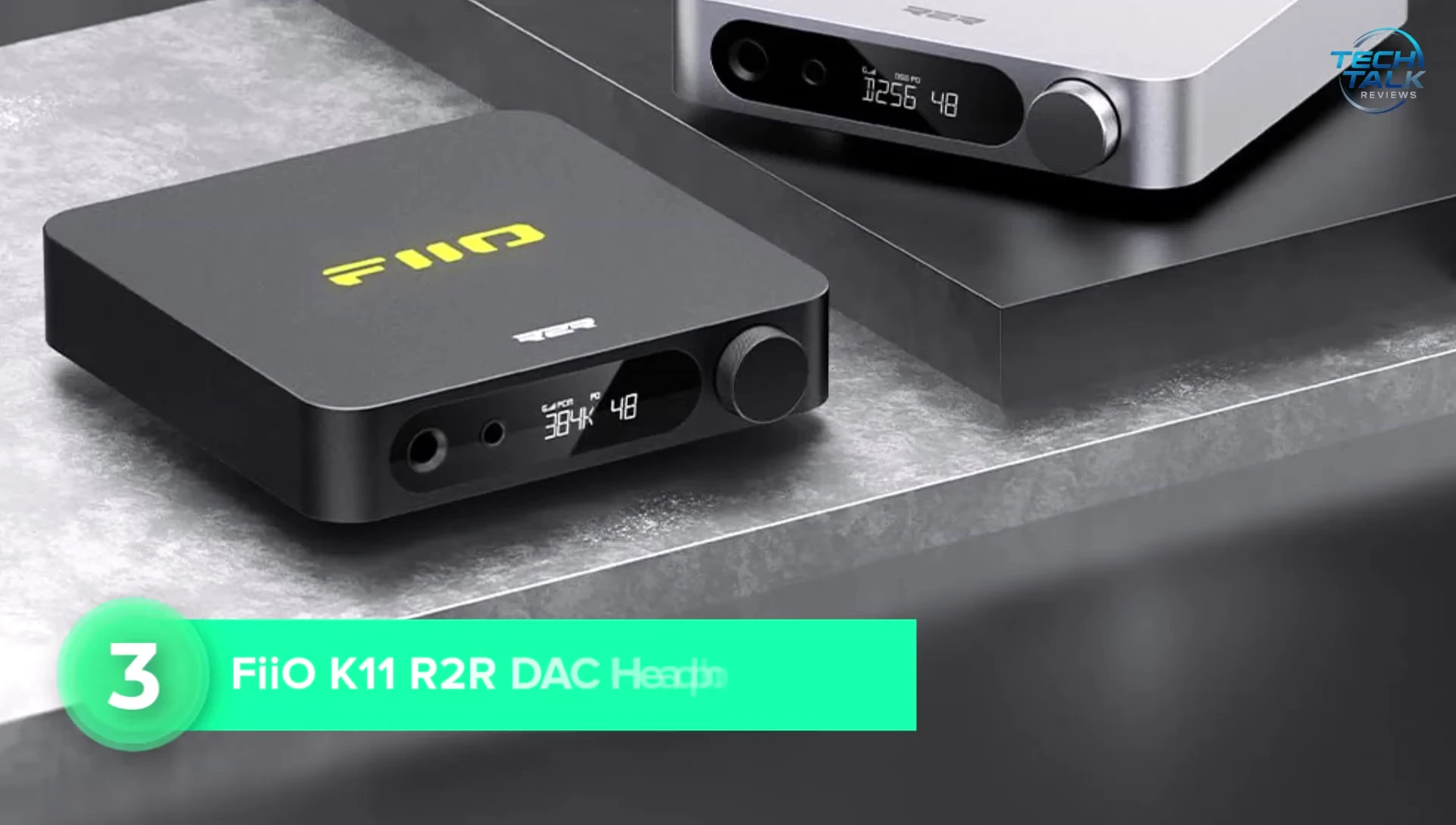 The FiiO K11R2R DAC headphone amplifier