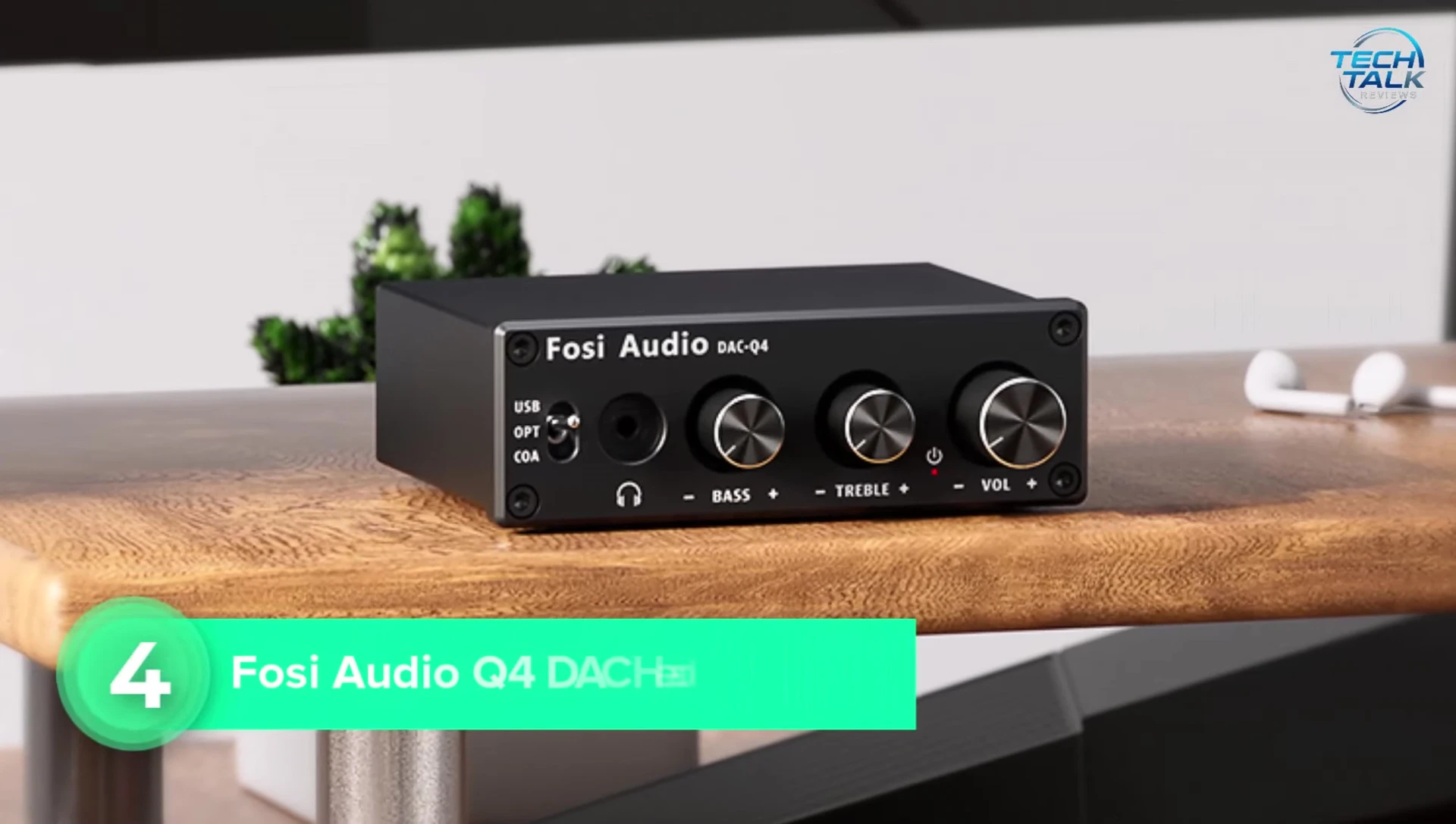 The Fosy Audio Q4 DAC headphone amplifier