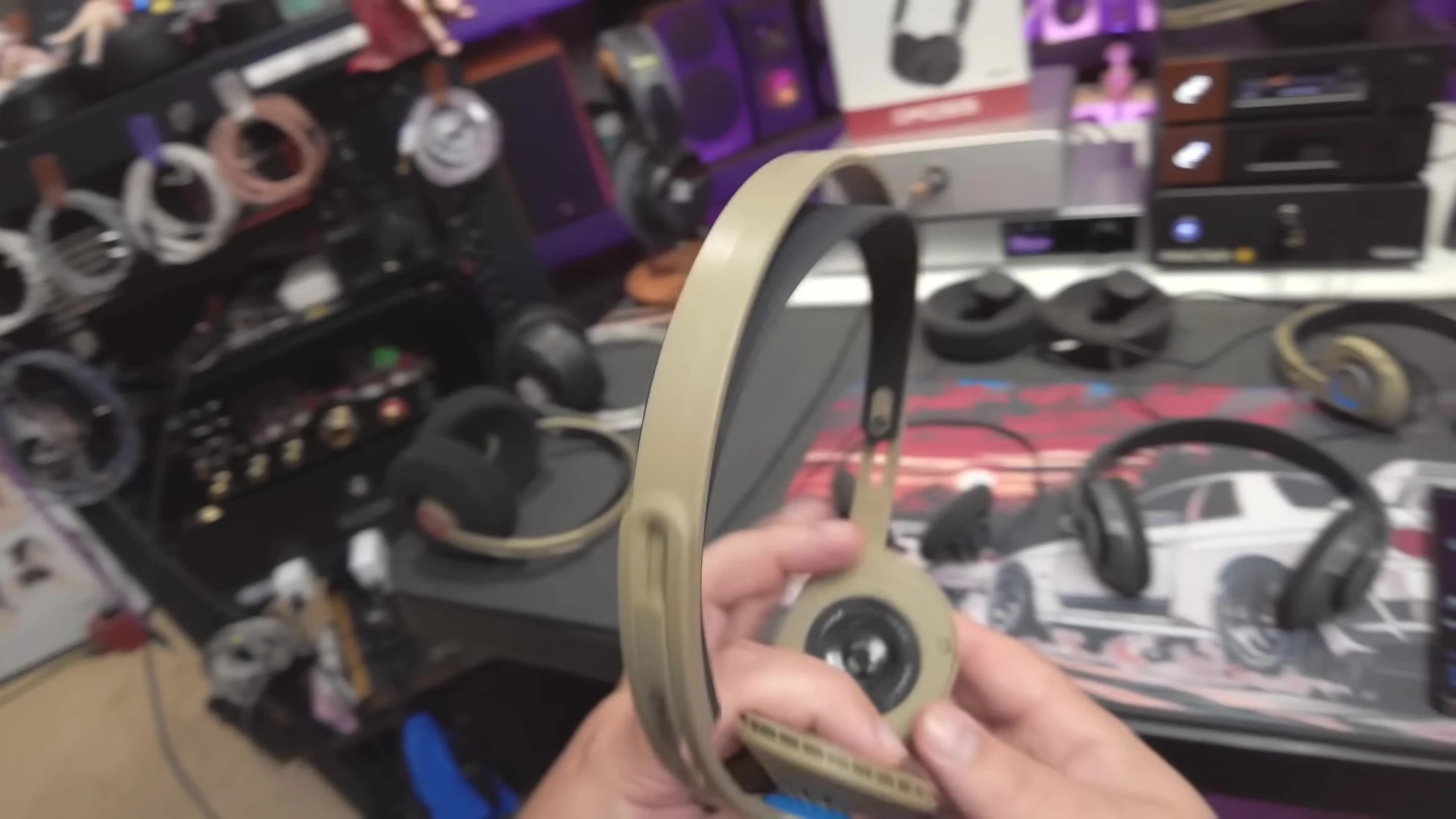 Image of Koss KPH30 wired headphones with missing pads